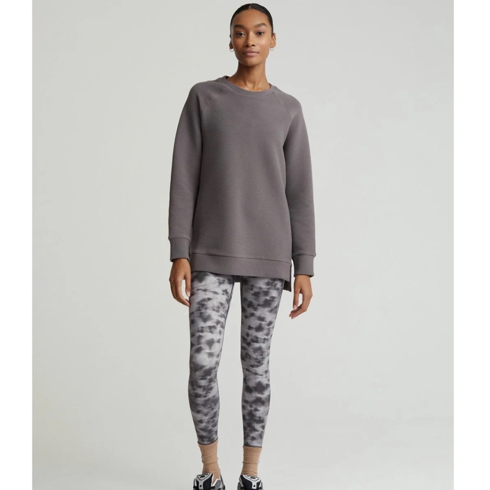 Varley Manning Sweatshirt, size small, deep charcoal
